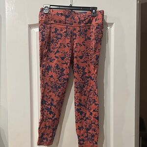 Floral Print Leggings
